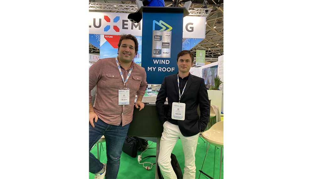  Antoine Brichot, CEO de WIND my ROOF et Franck Legrand, Business Developer Transition Énergétique & Innovation de Dalle Consulting